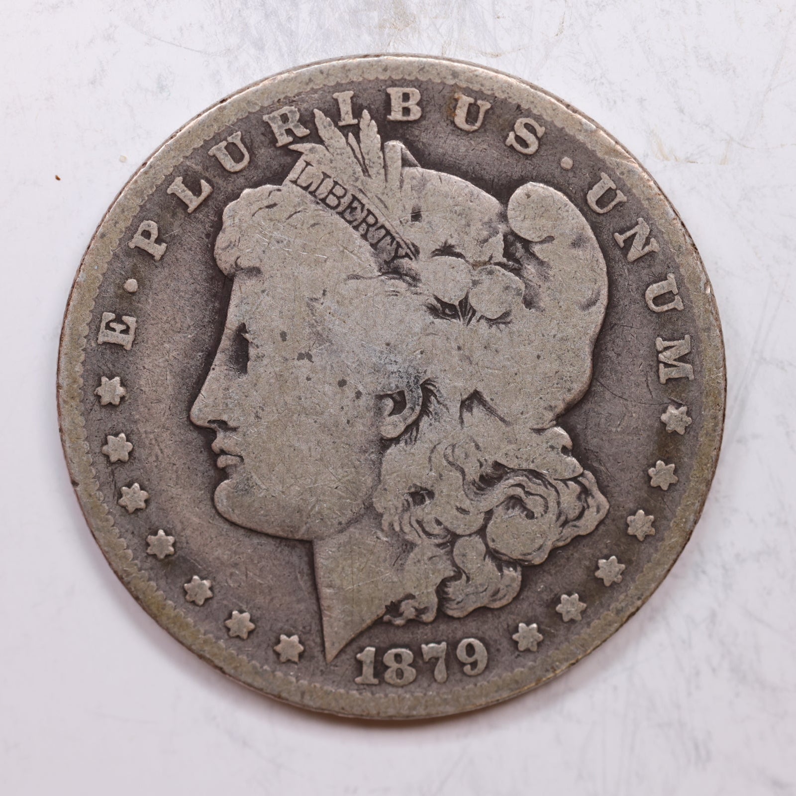 1879-O Morgan Silver Dollar, Good Circulated Coin, Store Sale #DR0115
