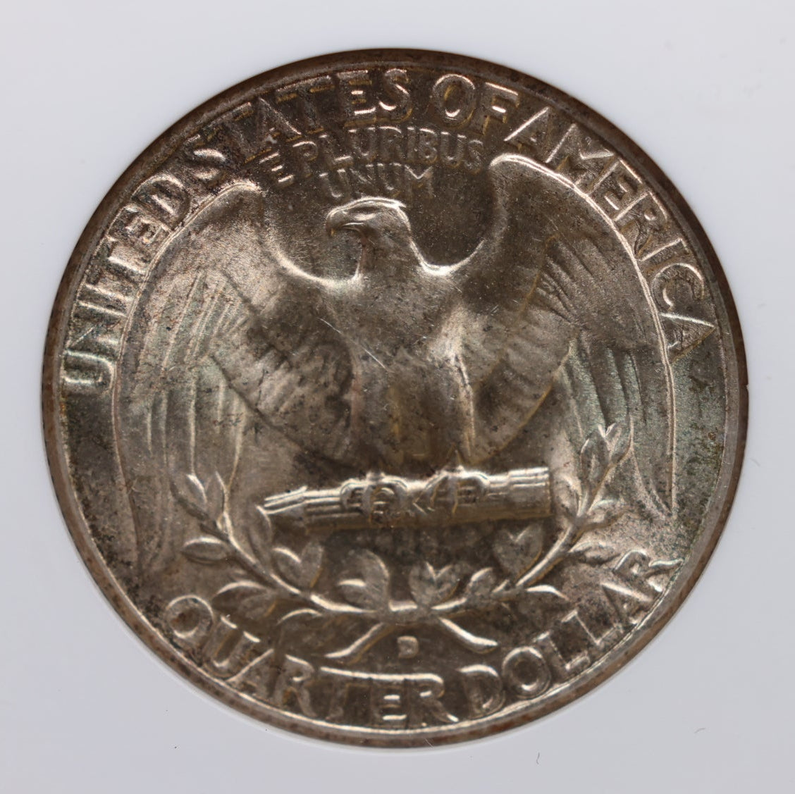 1934-D Washington Silver Quarter, ANACS Soap Box AU-58, Store Sale #QR1463