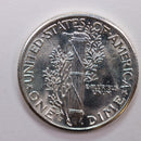 1942-D Mercury Silver Dime., Nice Mint State Coin., STORE