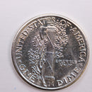 1943-D Mercury Silver Dime., Nice Mint State Coin., STORE