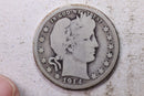 1914-D Barber Silver Quarter., Very Good., Circulated Coin., Store