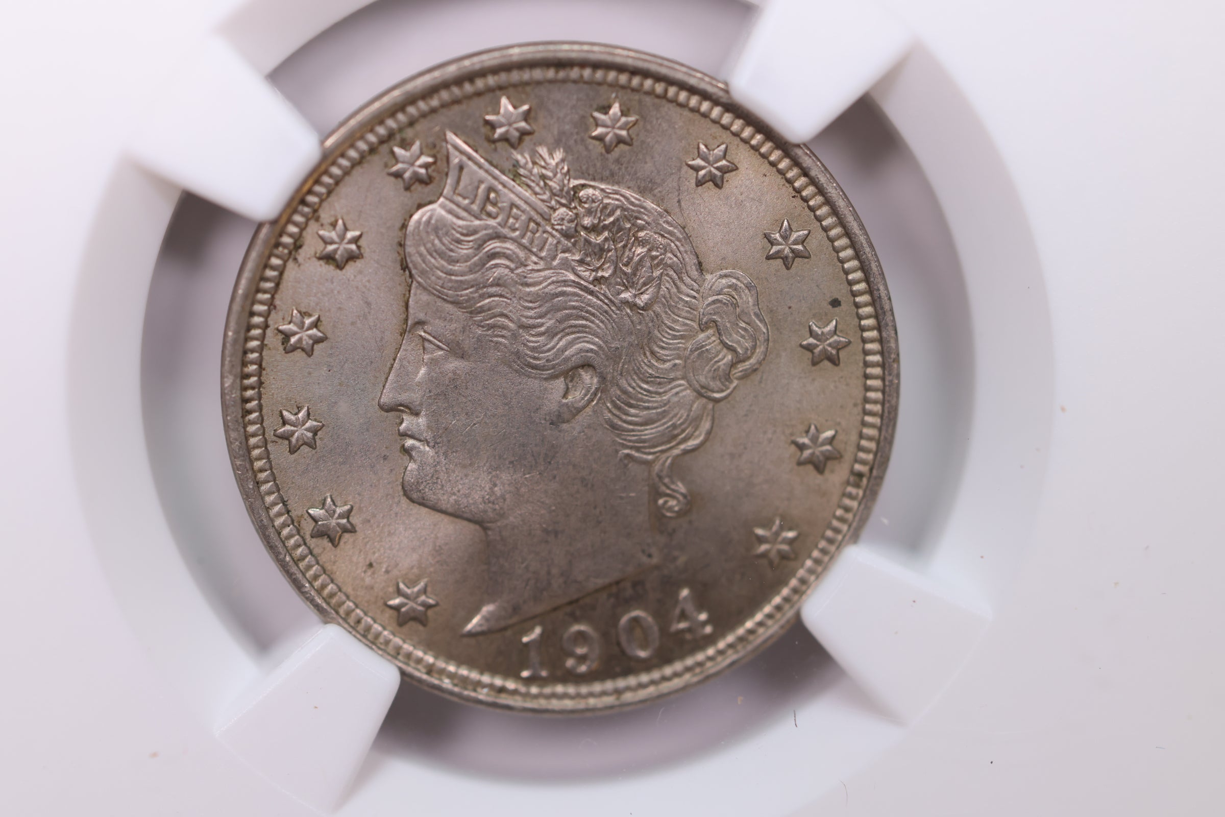 1904 Liberty Nickel., NGC Certified MS-64., SALE #88220