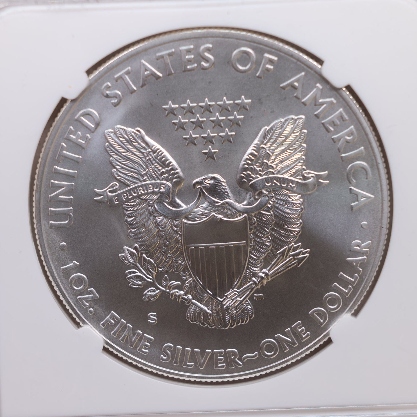 2011-S American Silver Eagle, 25th Anniversary, NGC MS-70, Store Sale #AE0278.