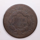 1830 Large Cent, Very Good., Circulated Coin. Store