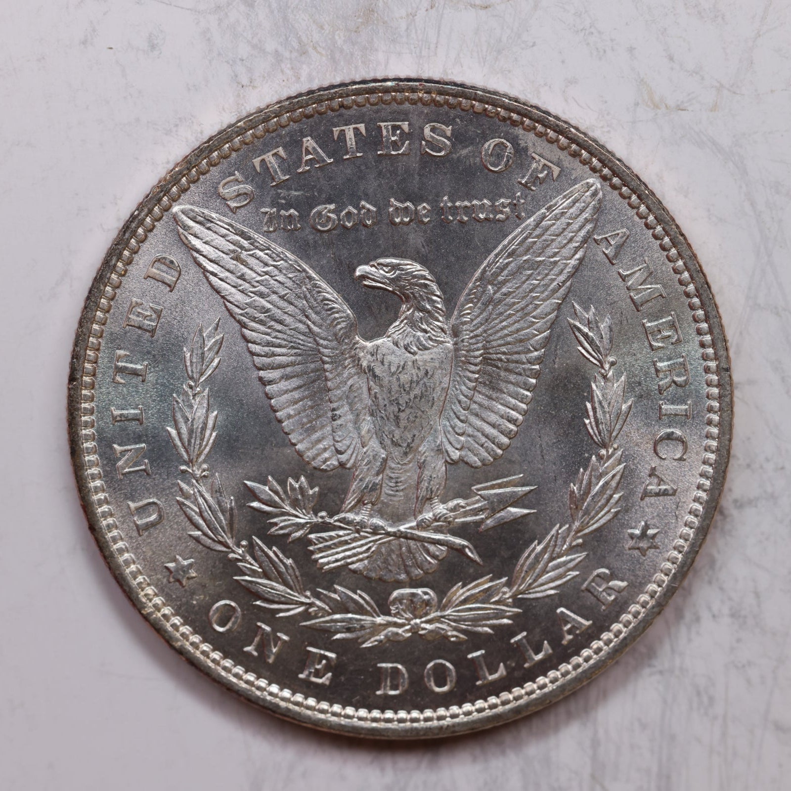 1886 Morgan Silver Dollar, Mint State Uncirculated Coin, Store Sale #DR0144