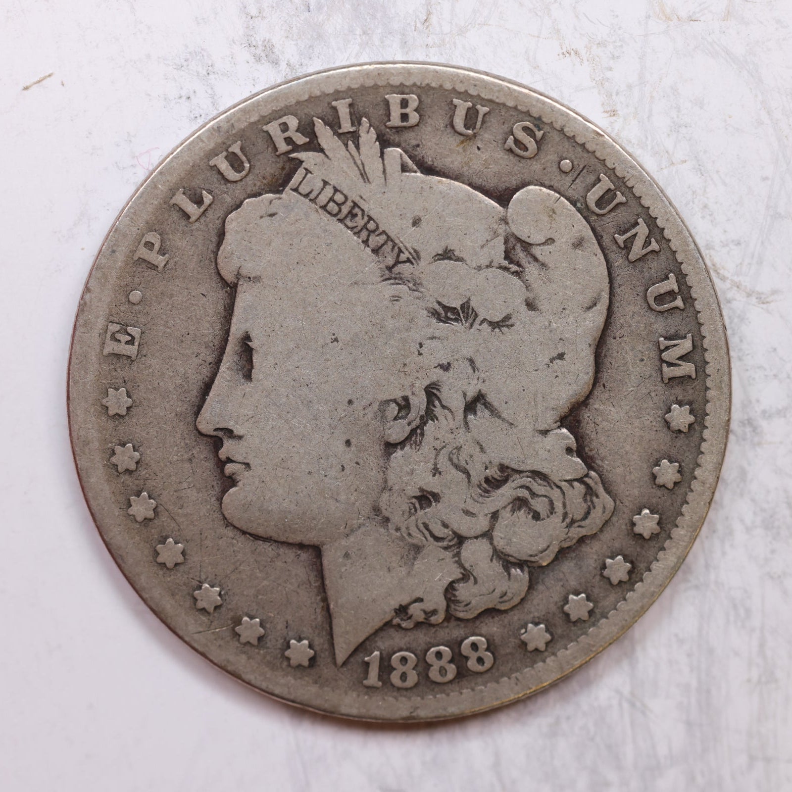 1888-O Morgan Dollar, Very Good Circulated Coin, Store #DR0161
