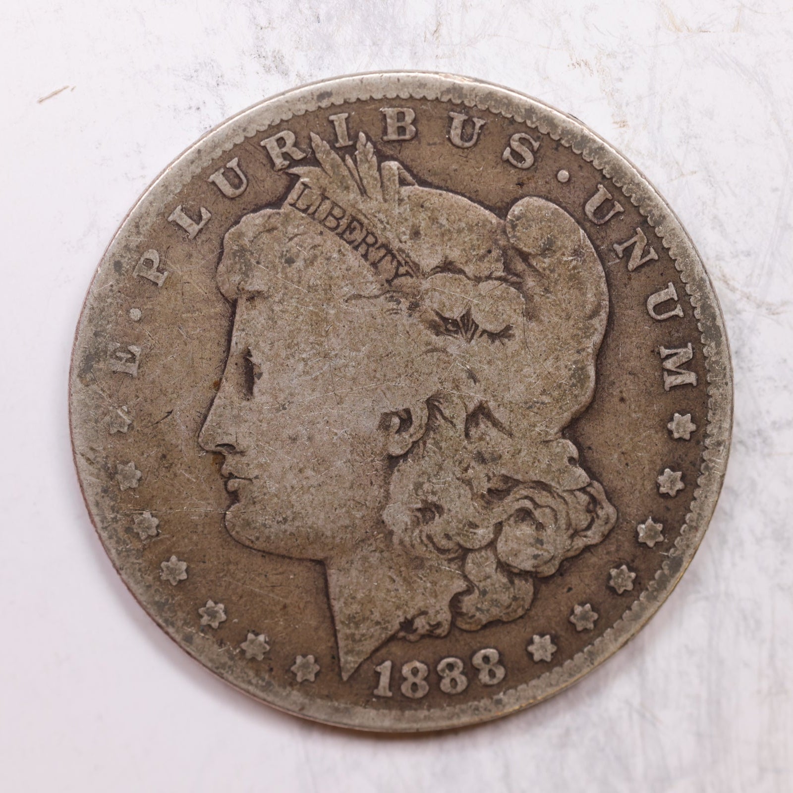 1888-O Morgan Dollar, Very Good Circulated Coin, Store #DR0162
