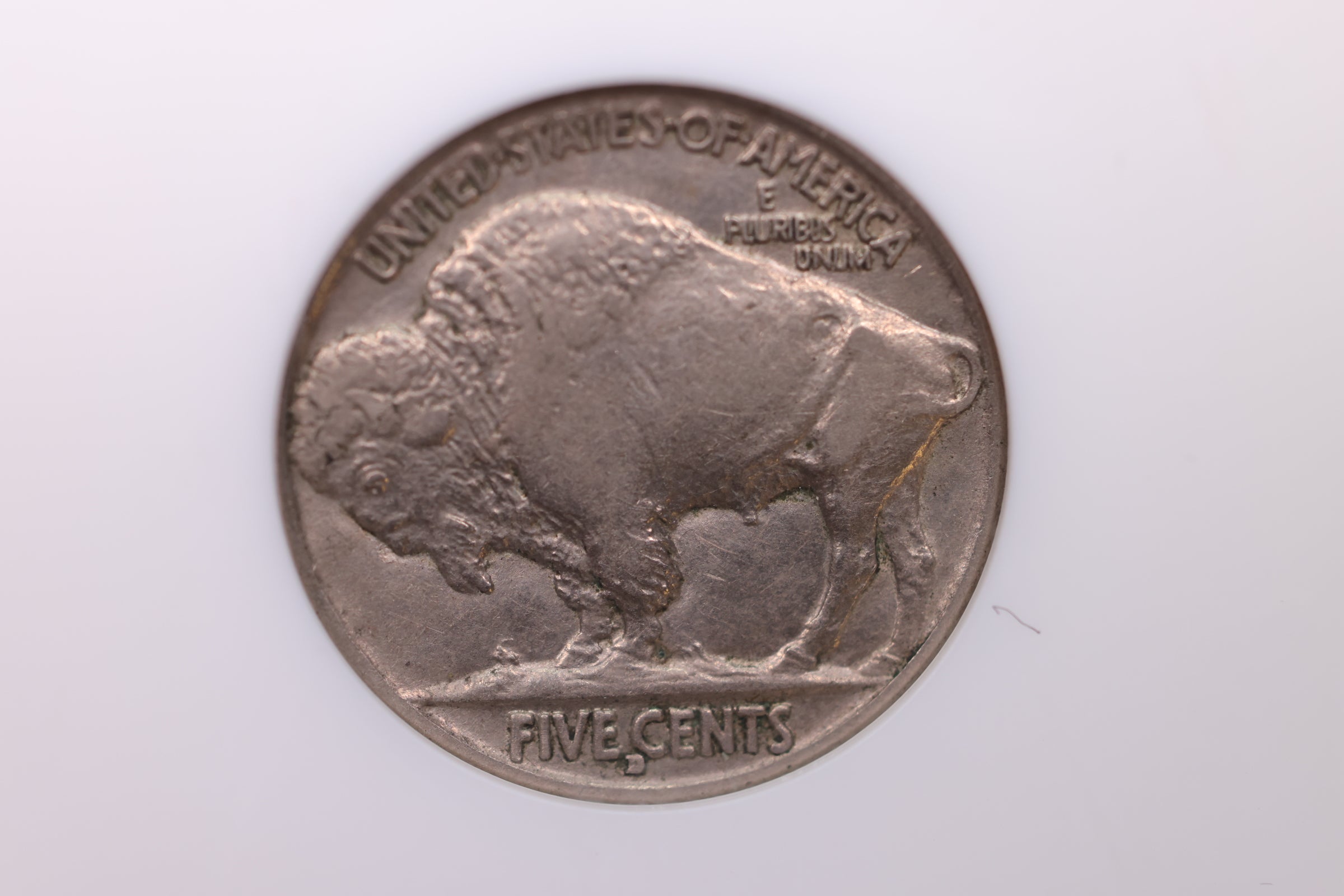1916-D Buffalo Nickel., Great Eye Appeal., NGC Graded AU-58, SALE #88229