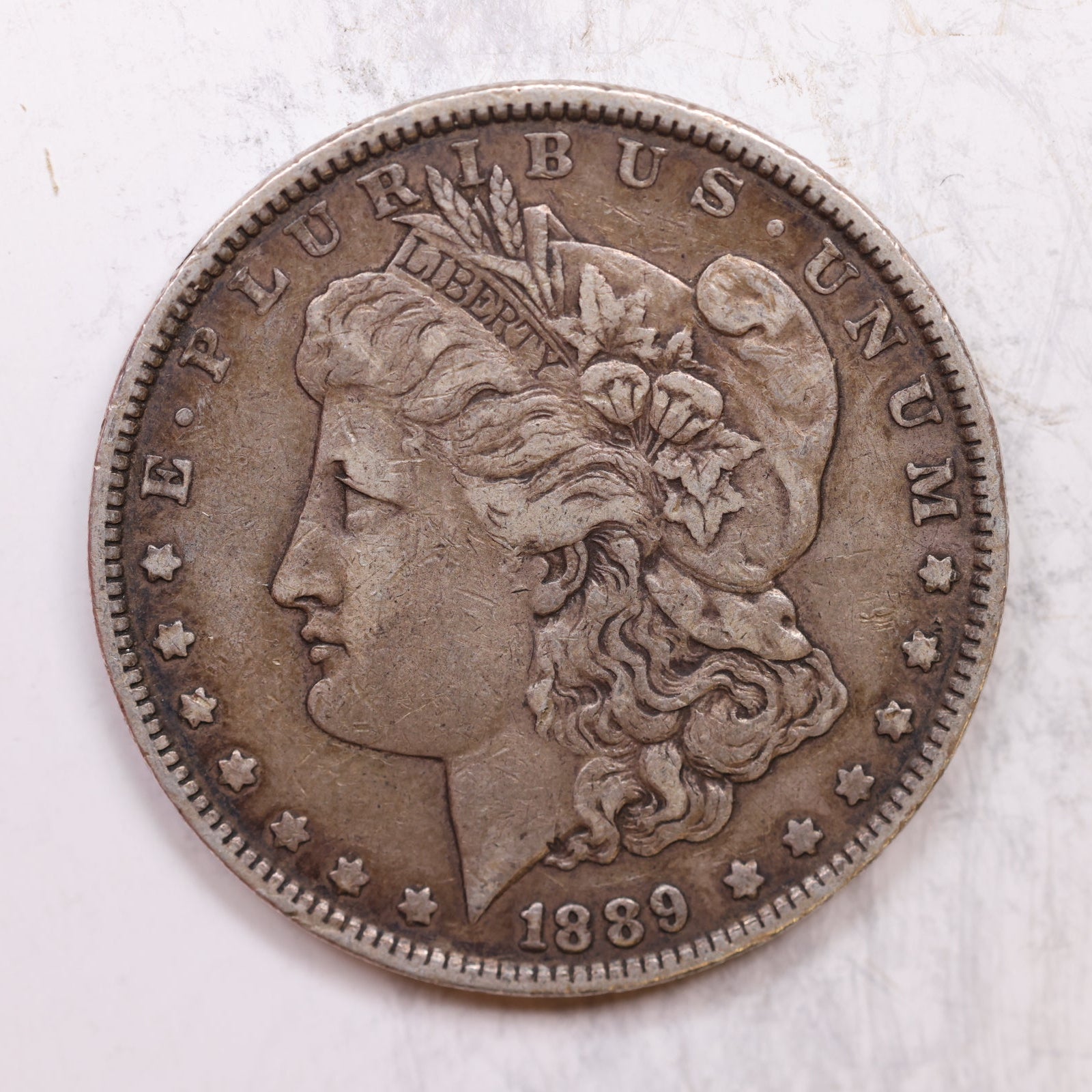 1889 Morgan Silver Dollar, Very Fine Circulated Coin, Store Sale #DR0174