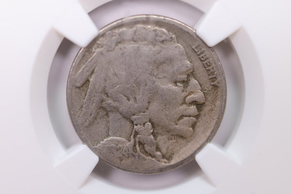 1924-S Buffalo Nickel., NGC Graded VG-10.,  SALE #88235