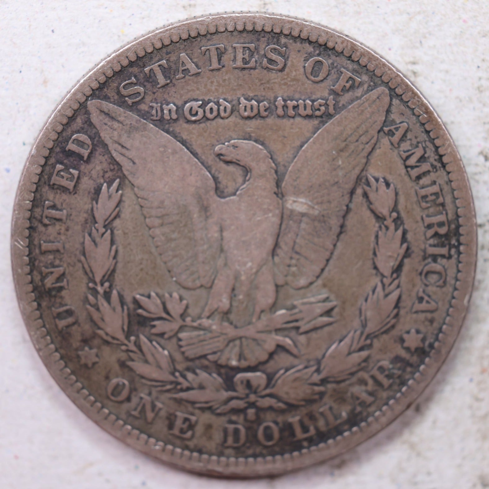 1892-S Morgan Dollar, Fine Circulated Coin, Store #1489