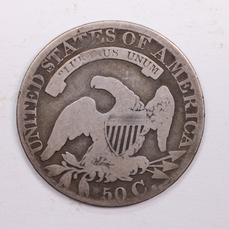 1826 Cap Bust Silver Half Dollar., Good Circulated Coin., Store