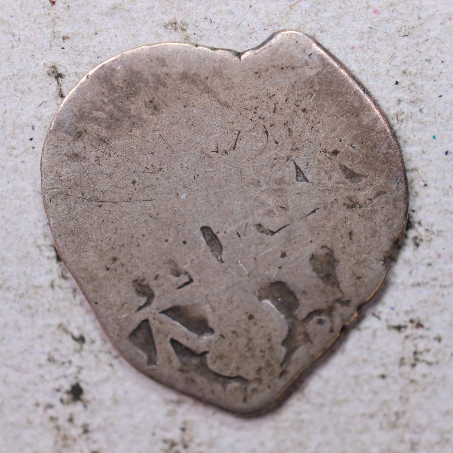 Spanish Half Real., COB., Circulated Coin., Store #1492