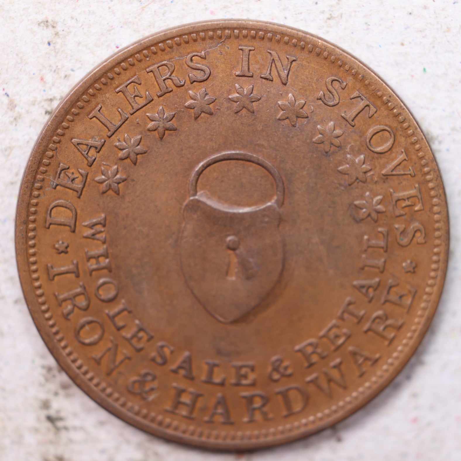 Token., Michigan-10., Grand Rapids., Foster and Parry. Store Sale #1944