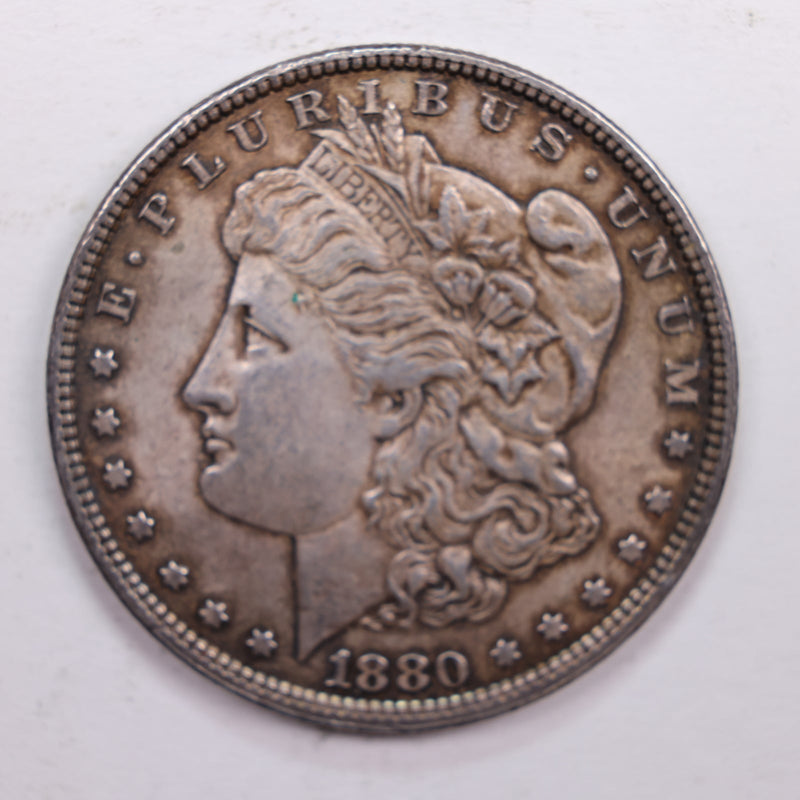 1880 Morgan Silver Dollar., Mint State., Uncirculated Coin., SALE