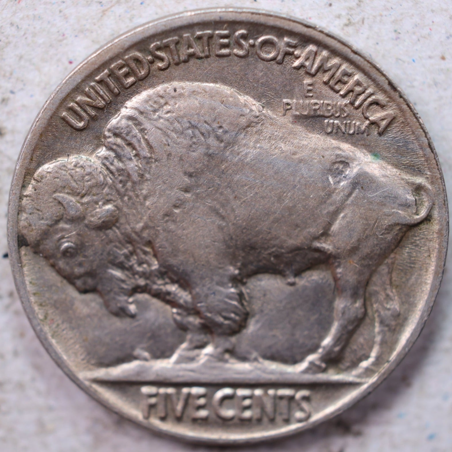 1916 Buffalo Nickel, About Uncirculated Coin, Store Sale #1498