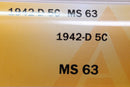 1942-D Jefferson Nickel., ANACS MS-63., SALE