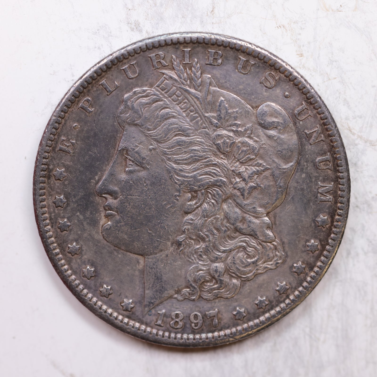 1897-S Morgan Dollar, Extra Fine Circulated Coin, Store #DR0208