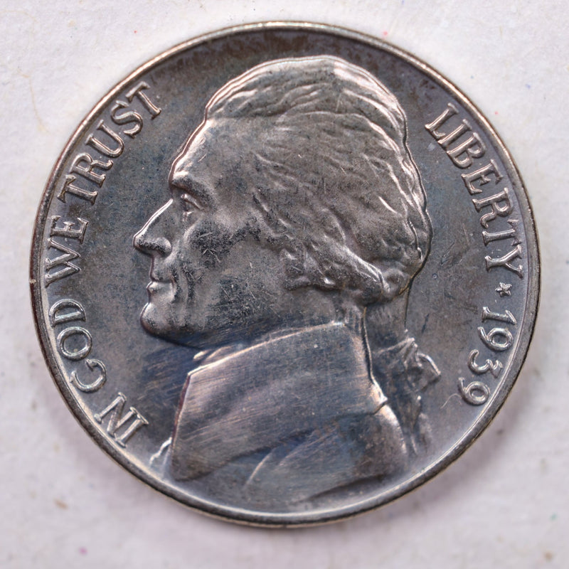 1939 Jefferson Nickel, Uncirculated coin, Store