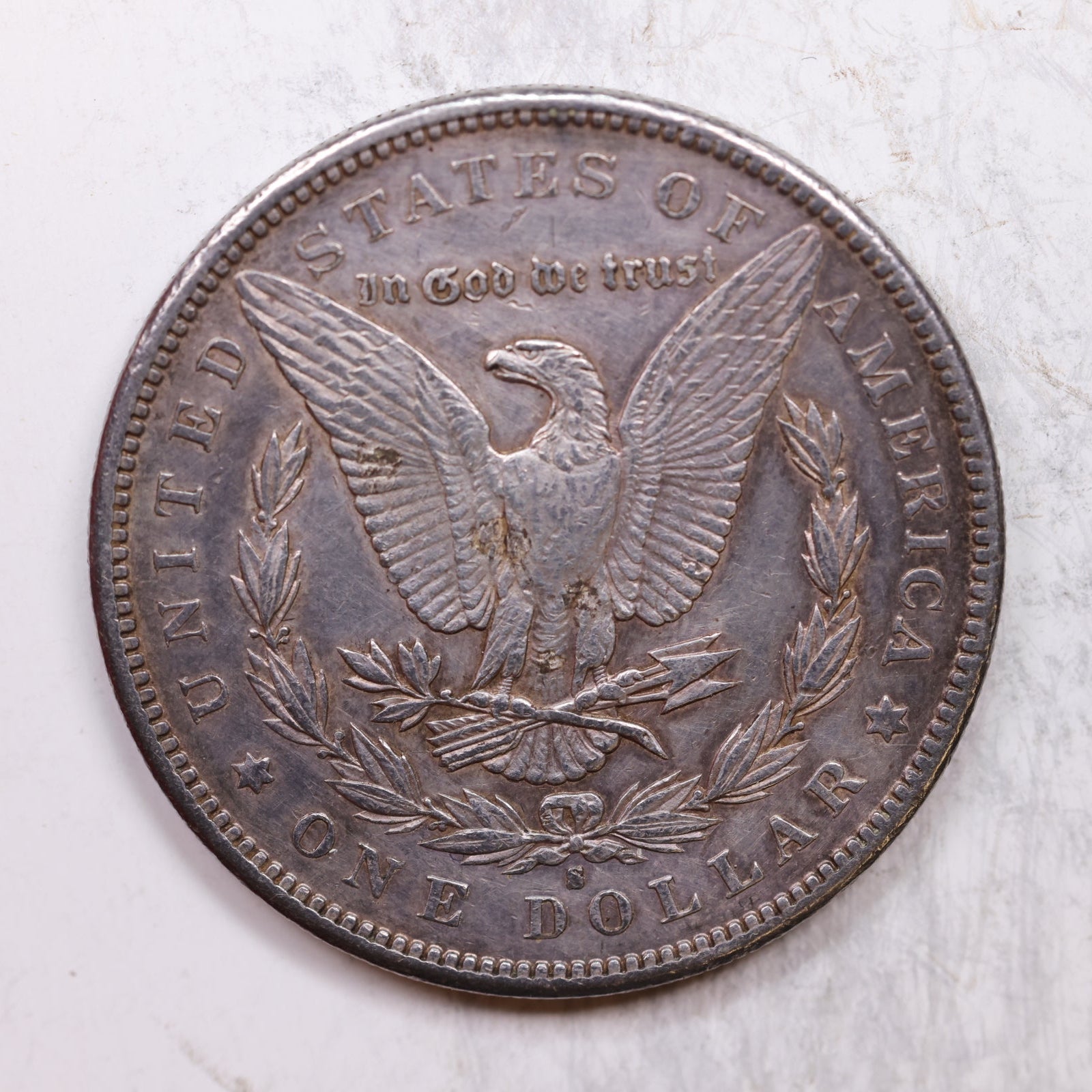 1897-S Morgan Dollar, Extra Fine Circulated Coin, Store #DR0208