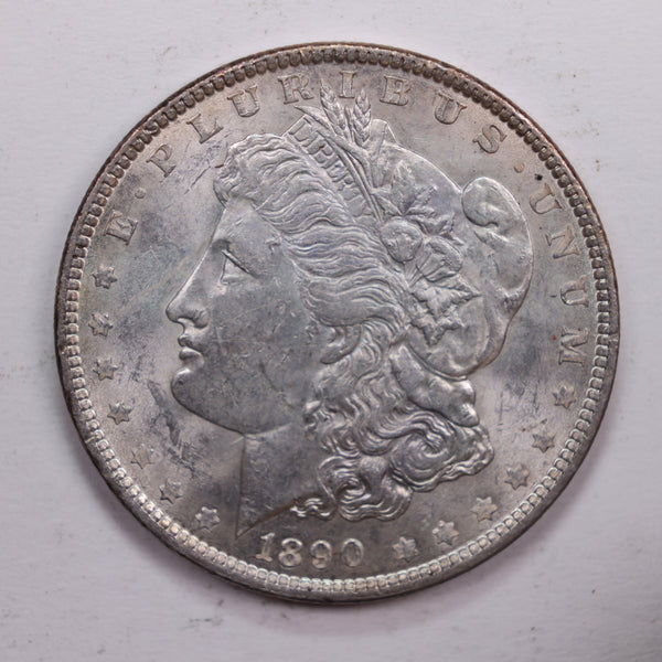 1890 Morgan Silver Dollar., Uncirculated Coin., SALE #DR0614