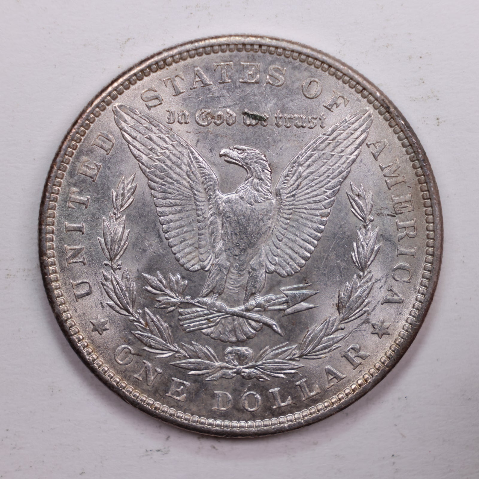 1890 Morgan Silver Dollar., Uncirculated Coin., SALE #DR0614