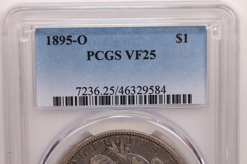 1895-O Morgan Silver Dollar., PCGS Very Fine-25., STORE