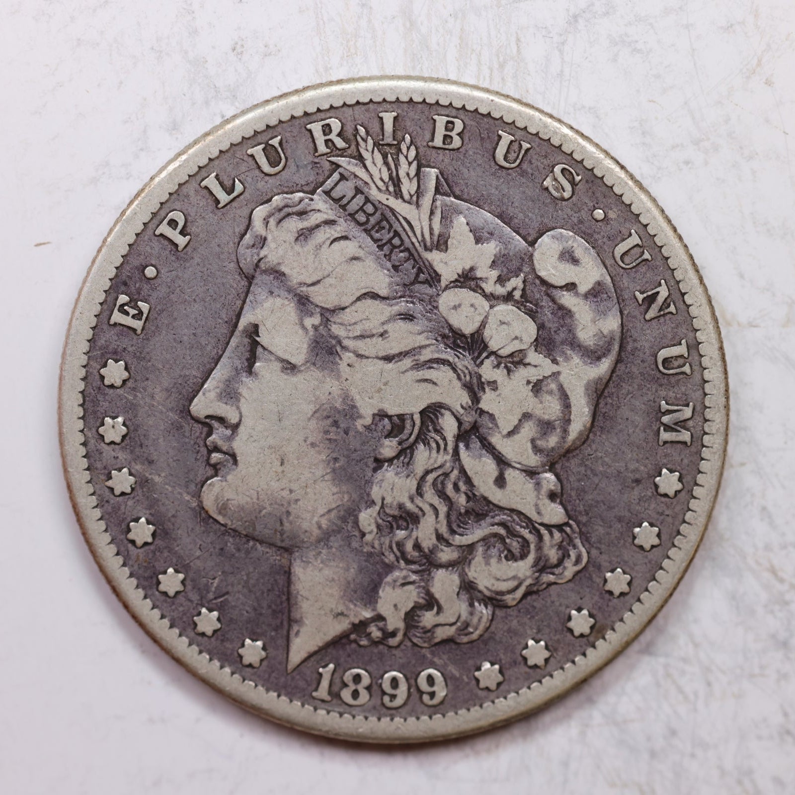 1899-O Morgan Silver Dollar, Fine Circulated Coin, Store Sale #DR0218