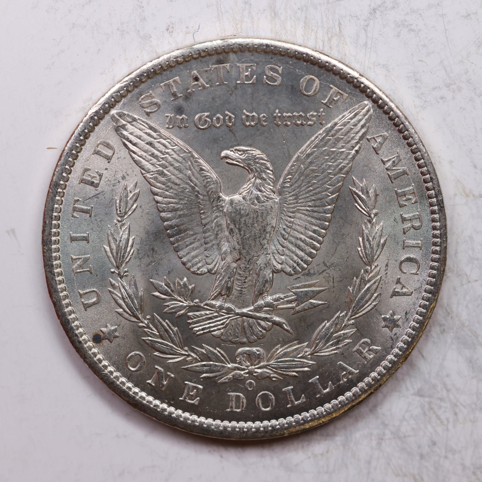 1899-O Morgan Dollar, Mint State Uncirculated Coin, Store Sale #DR0219