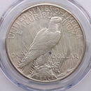 1921 Peace Silver Dollar., 'Semi Key Date'., PCGS AU-58., STORE