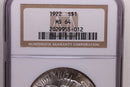 1922 Peace Silver Dollar., 'BLAST WHITE'., NGC MS-64., STORE