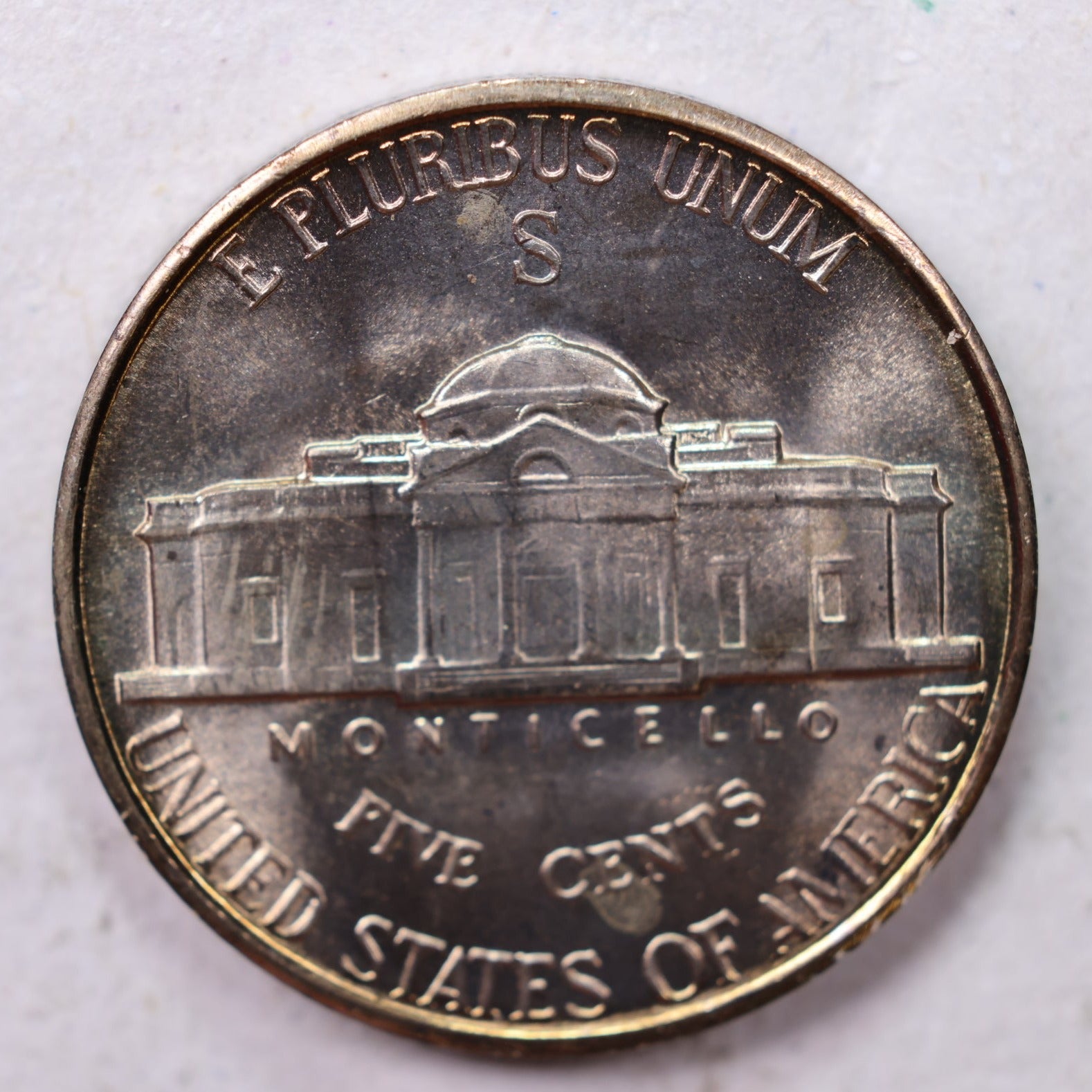 1944-S Jefferson Silver Nickel, Uncirculated coin, Store #UN944S