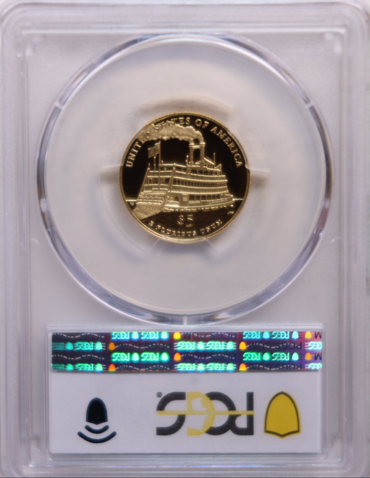 2016-W $5 Mark Twain, Gold Commemorative, Proof Strike, PCGS PF-70, Store #GMC298.