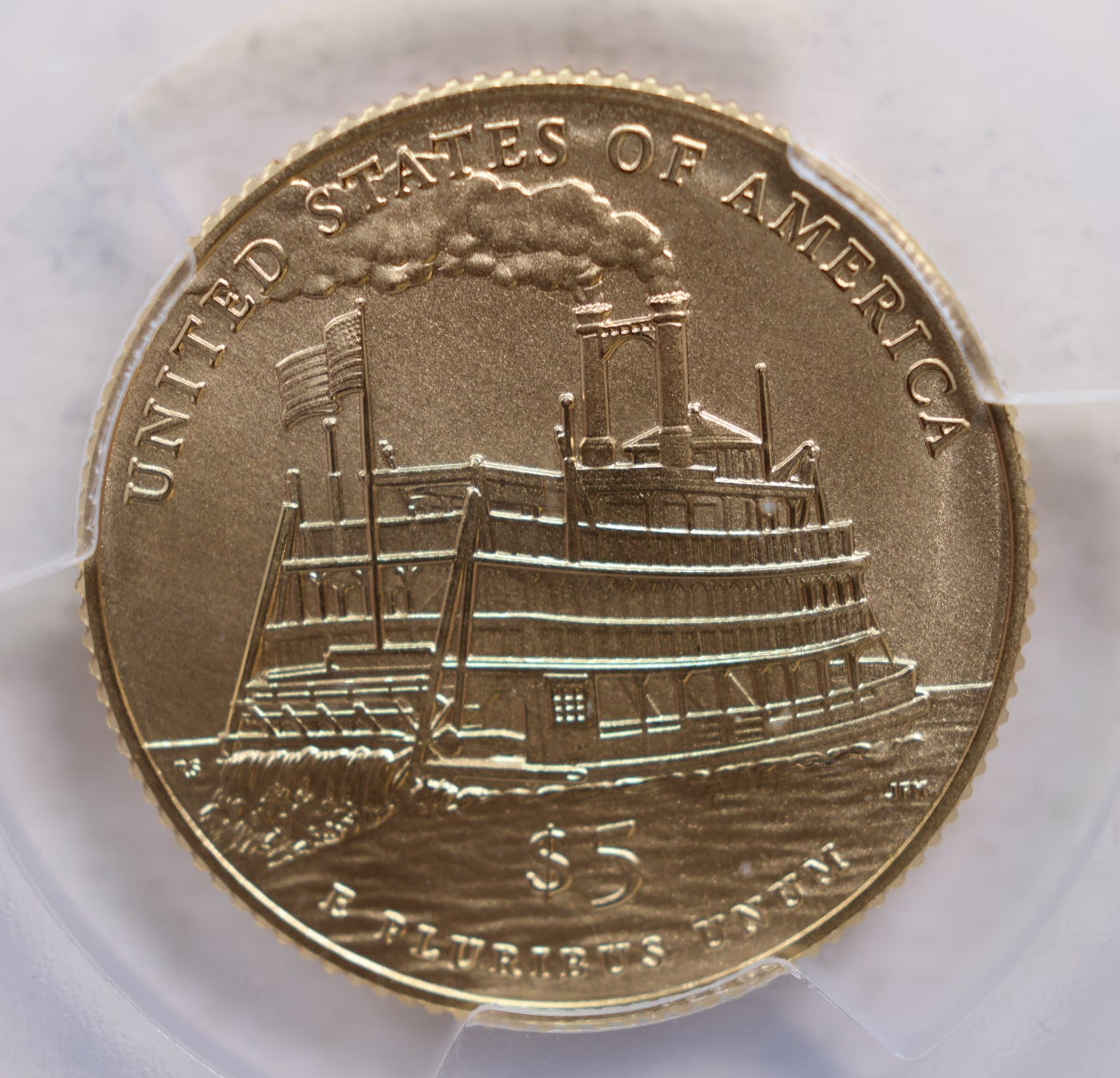 2016-W $5 Mark Twain, Gold Commemorative, Mint Strike, PCGS MS-70, Store #GMC299.