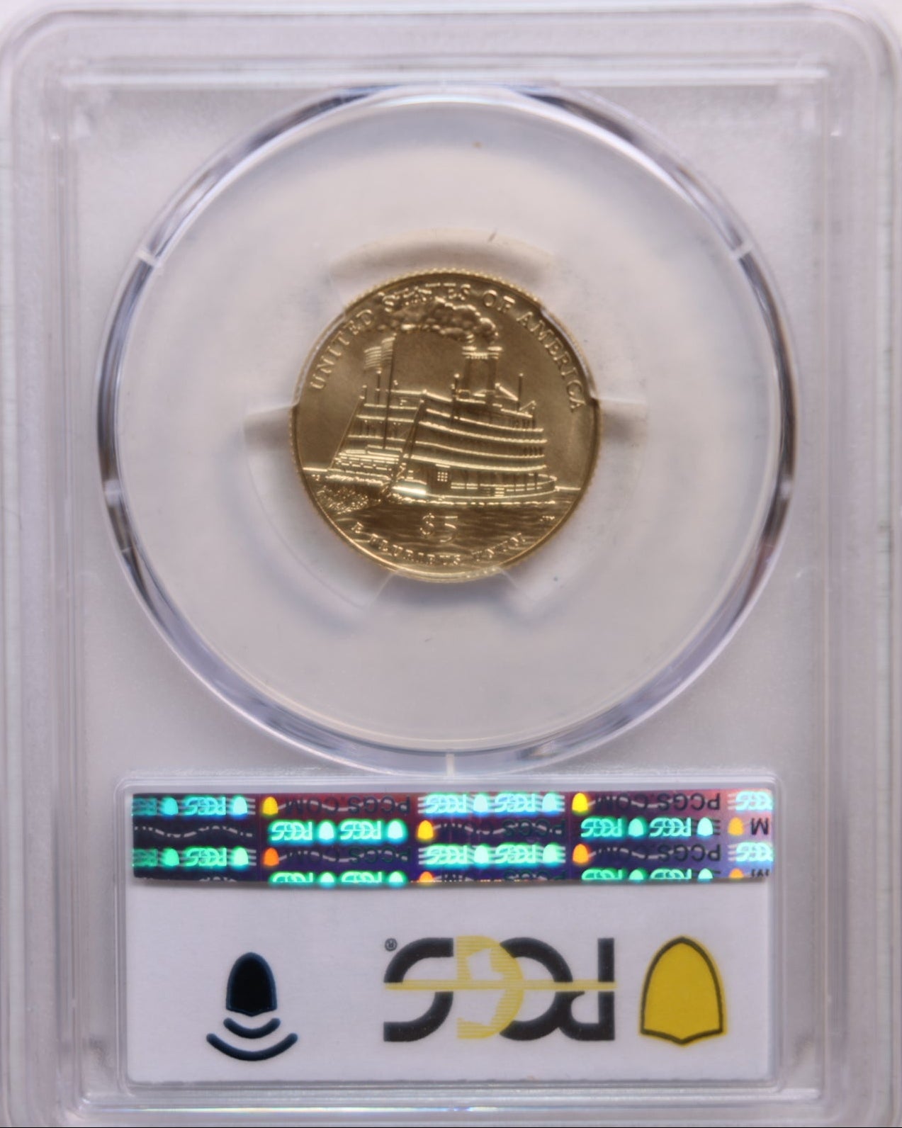 2016-W $5 Mark Twain, Gold Commemorative, Mint Strike, PCGS MS-70, Store #GMC299.