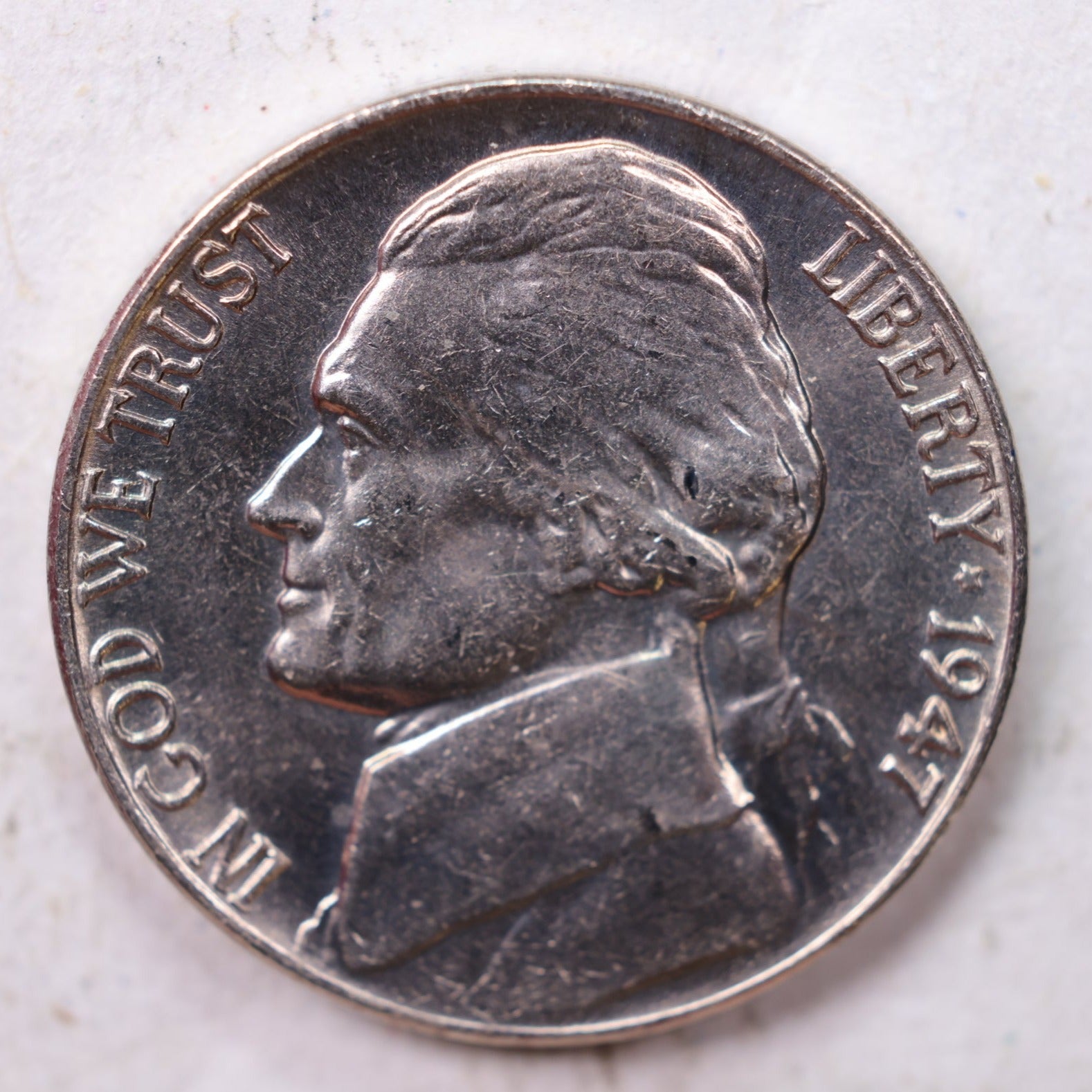 1947 Jefferson Nickel, Uncirculated coin, Store #UN947