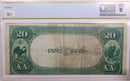 1882 $20., Date Back., National., Bellaire, Ohio., PCGS VF-20., LGNG020