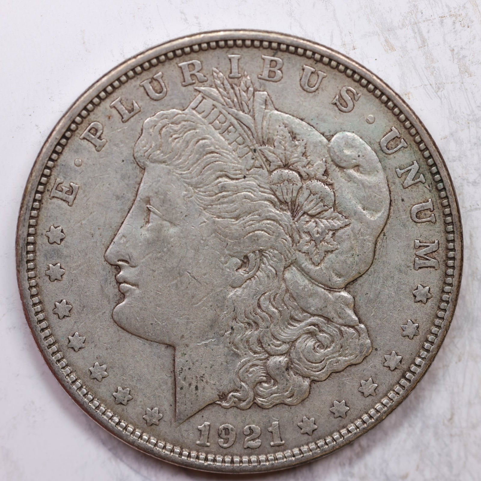 1921-D Morgan Dollar, Extra Fine Circulated Coin, Store Sale #DR0262