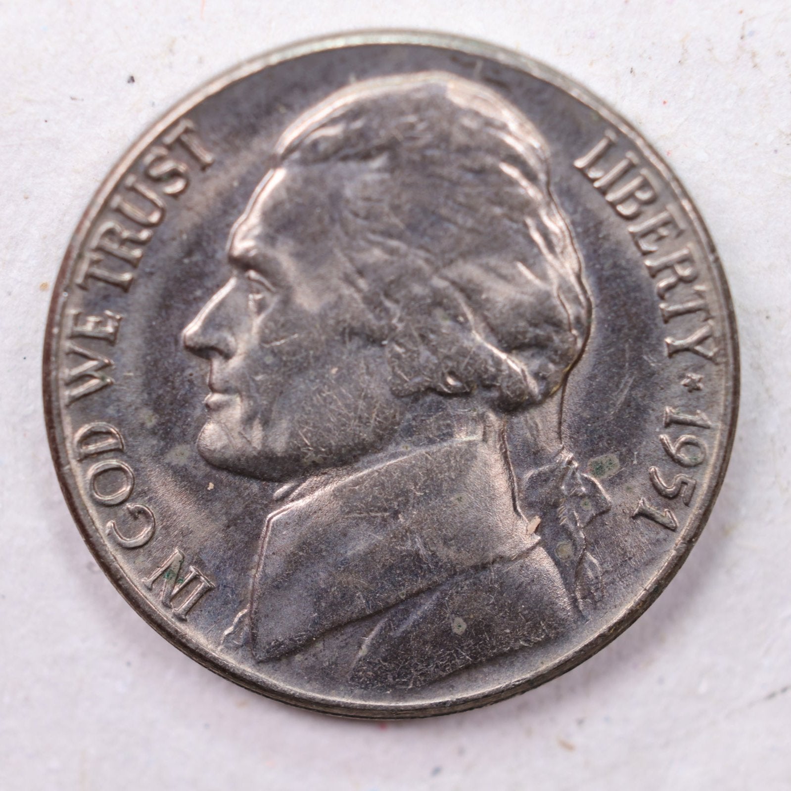 1951 Jefferson Nickel, Uncirculated coin, Store #UN951