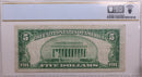 1929 $5., National Currency., Staunton, Virginia., PCGS VF25.,