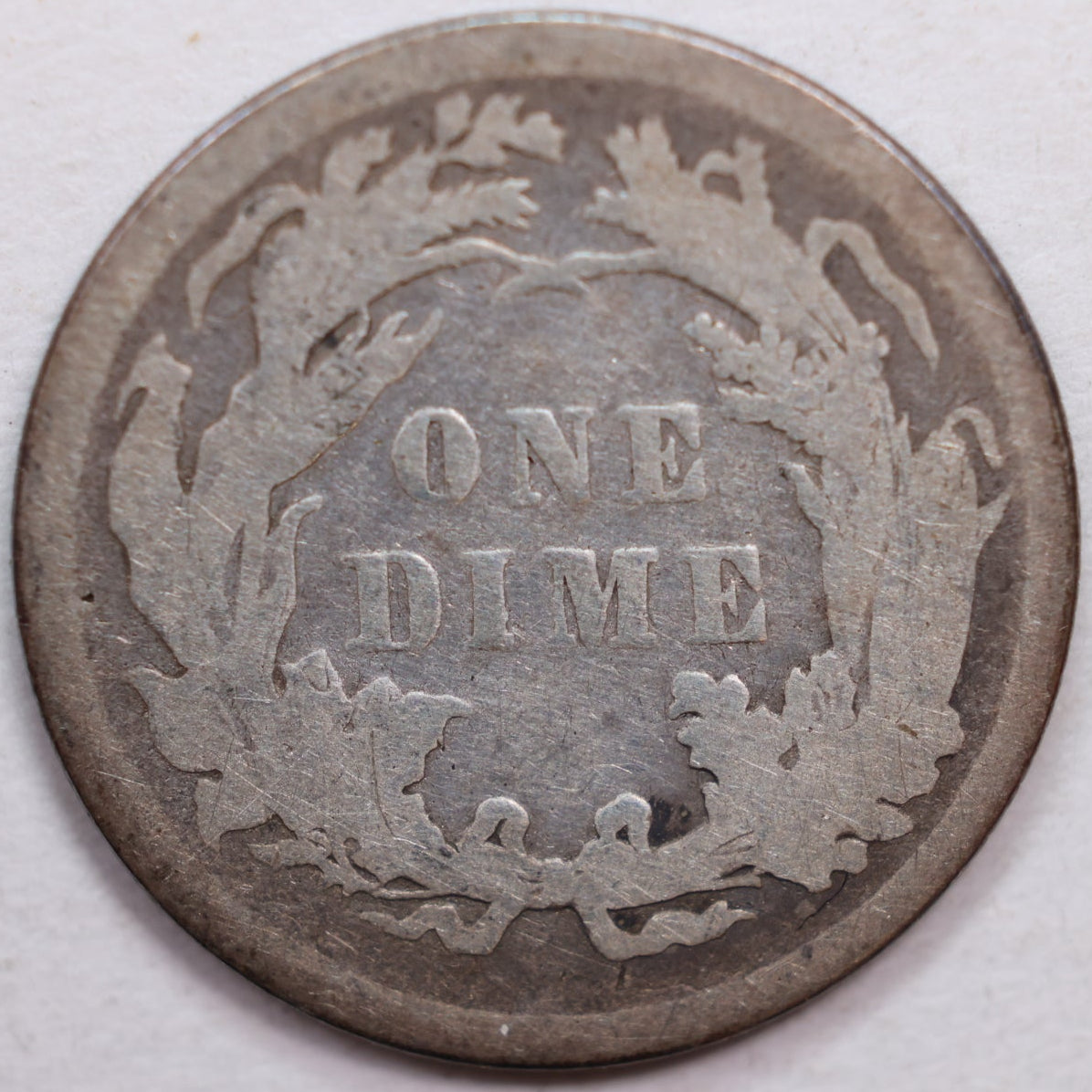 1882 Seated Liberty Dime, Very Good Circulated Coin, Store #DE795