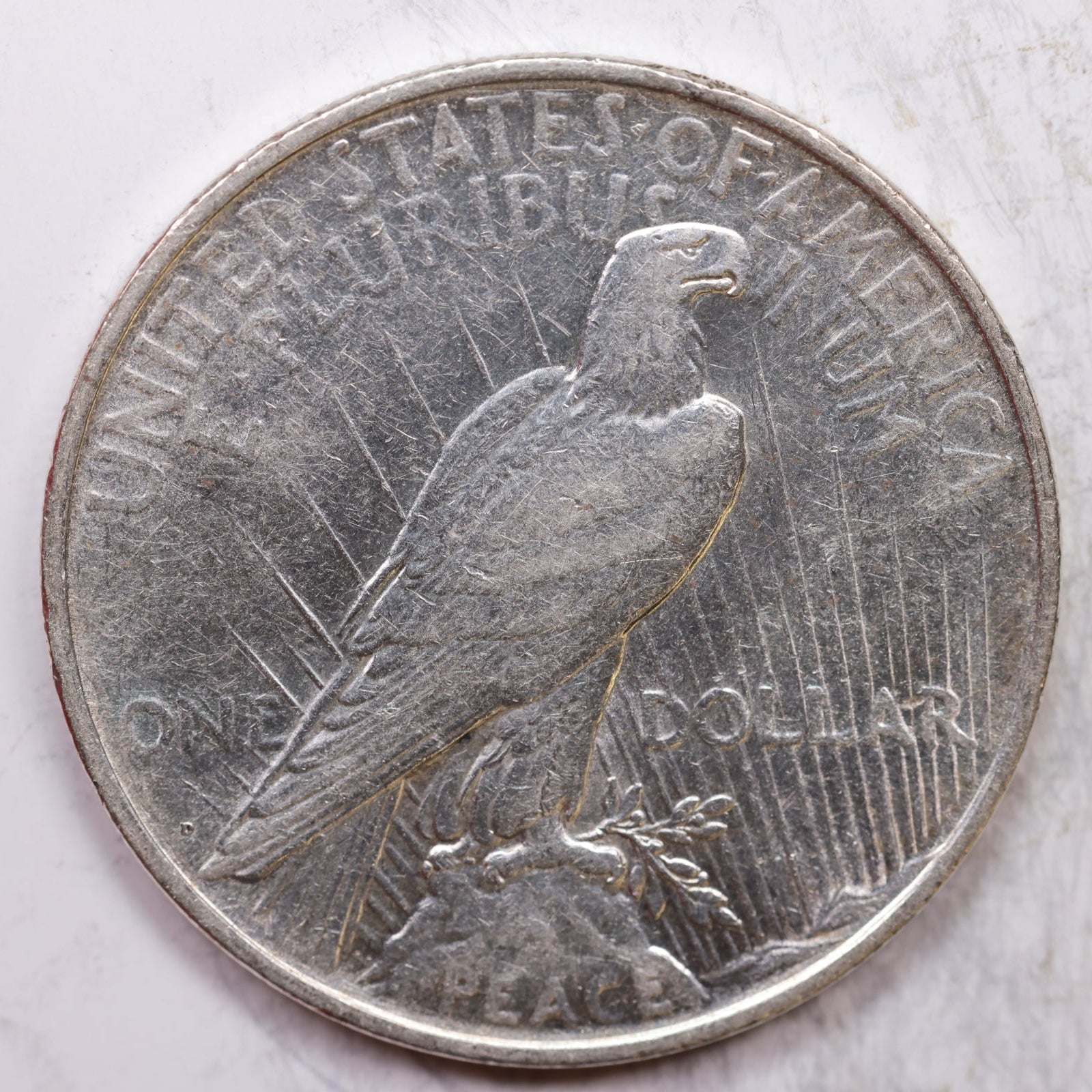1922-D Peace Dollar, *Cleaned* Uncirculated Coin, Store #DR0280