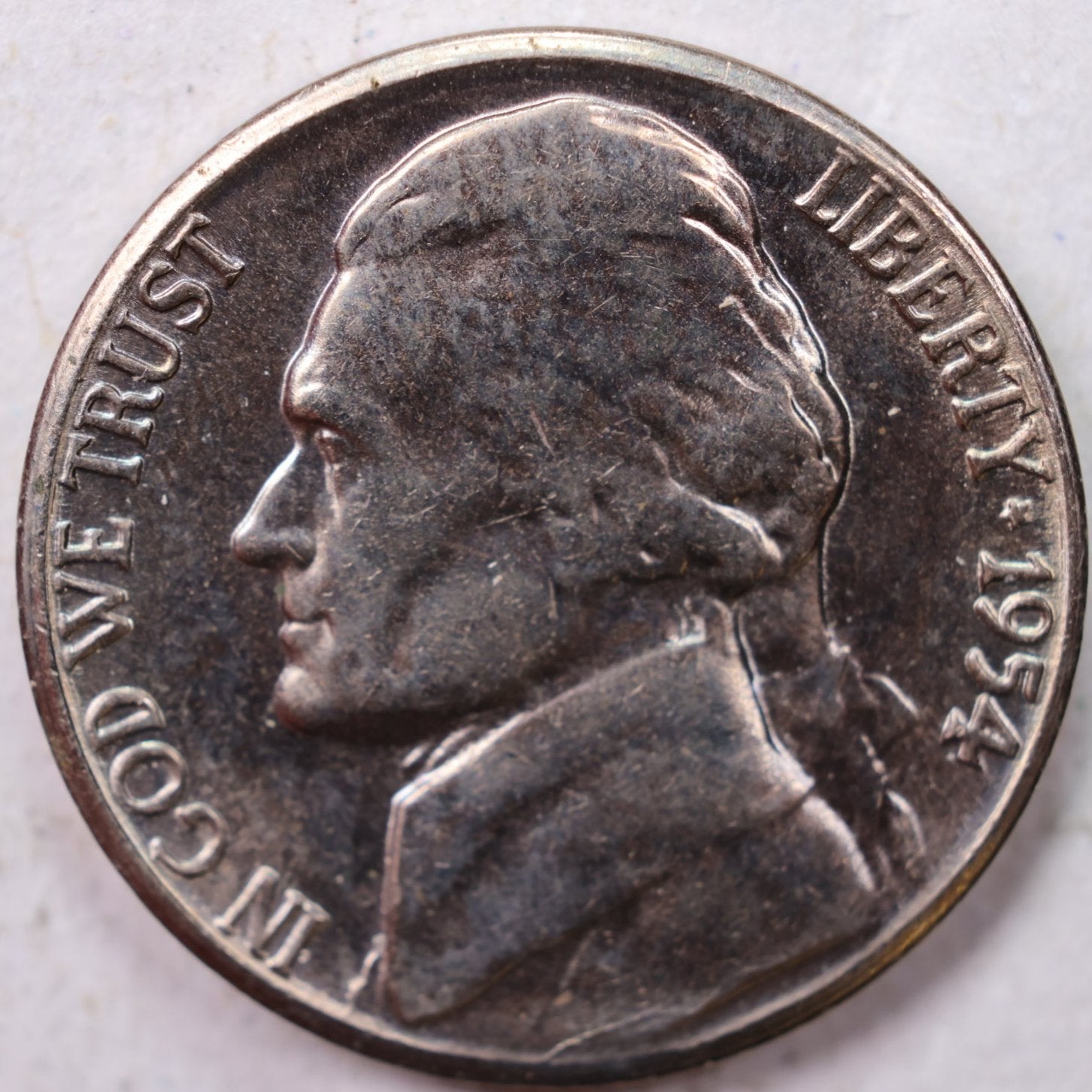 1954-S Jefferson Nickel, Uncirculated coin, Store #UN954S
