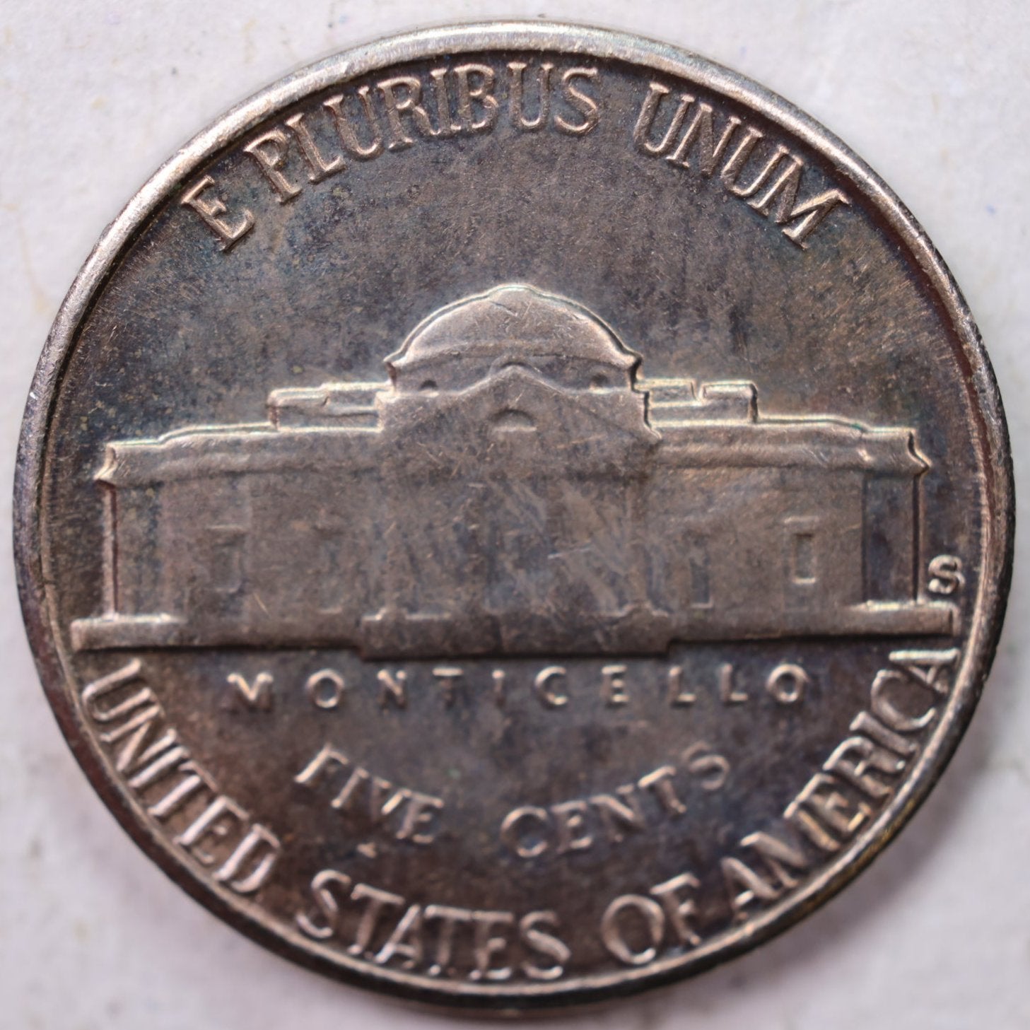 1954-S Jefferson Nickel, Uncirculated coin, Store #UN954S