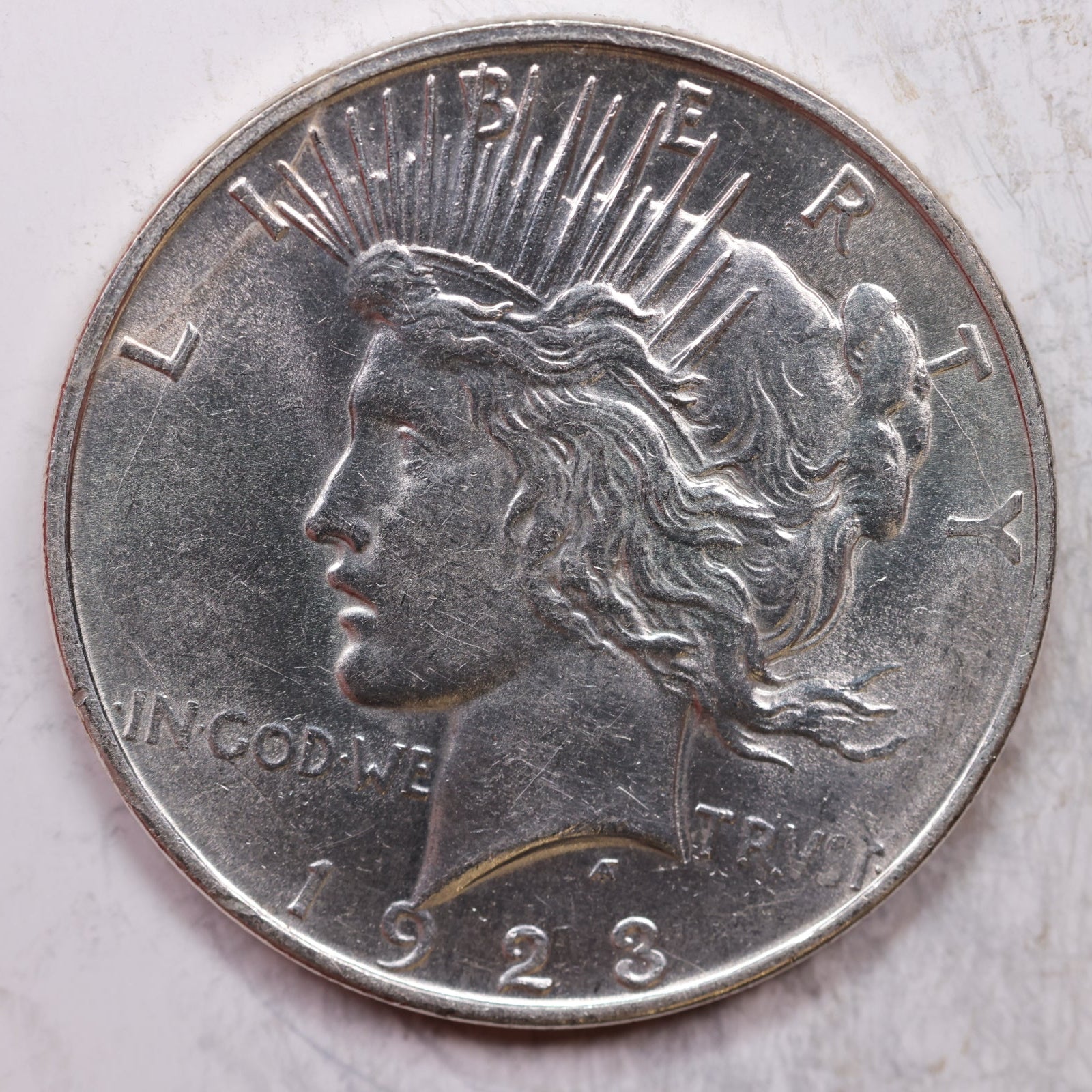 1923-D Peace Silver Dollar, Uncirculated Coin, Store Sale #DR0311