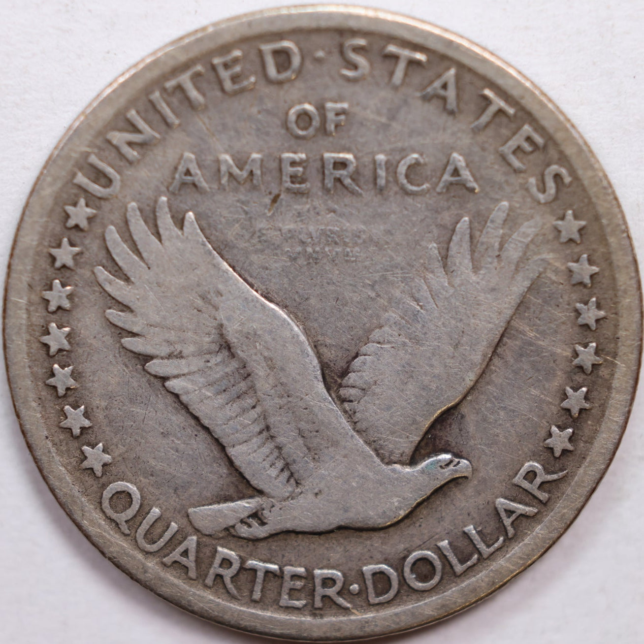 1917-S Type 1 Standing Liberty Quarter, Fine Circulated Coin, Store #QR1049