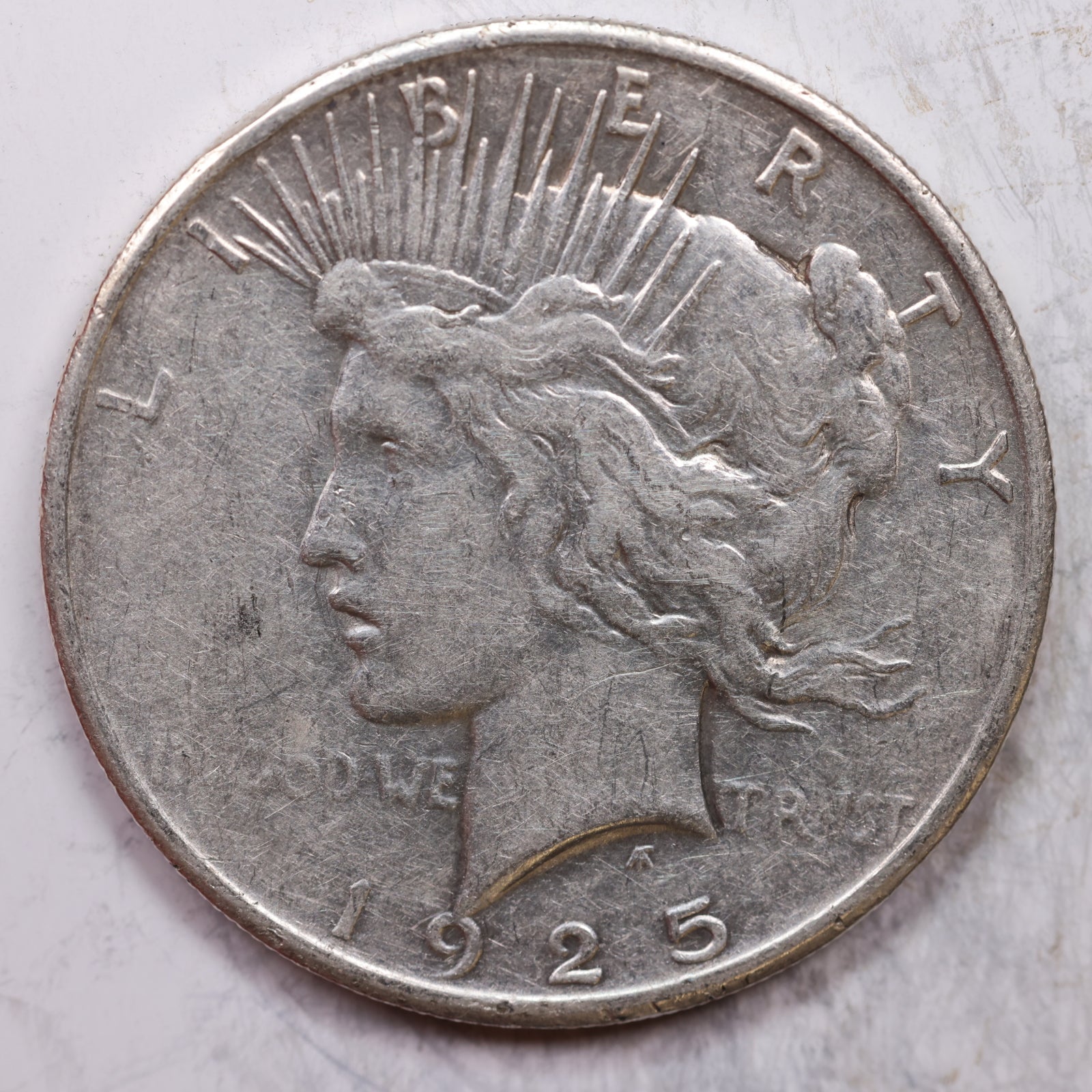 1925 Peace Dollar, Extra Fine Circulated Coin, Store #DR0325