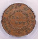1832 Half Cent., PCGS Certified AU-53., Nice Eye Appeal., Store