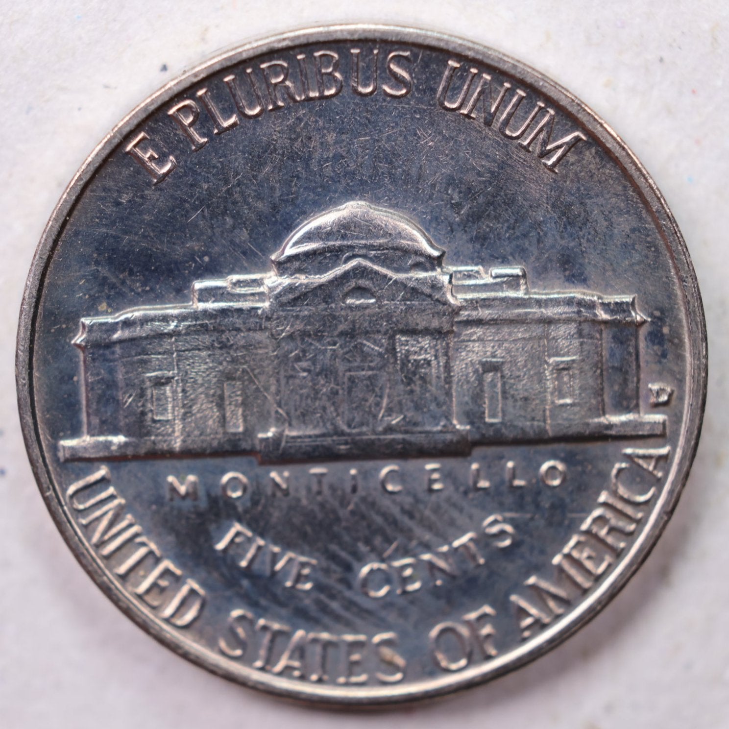 1961-D Jefferson Nickel, Uncirculated coin, Store #UN961D