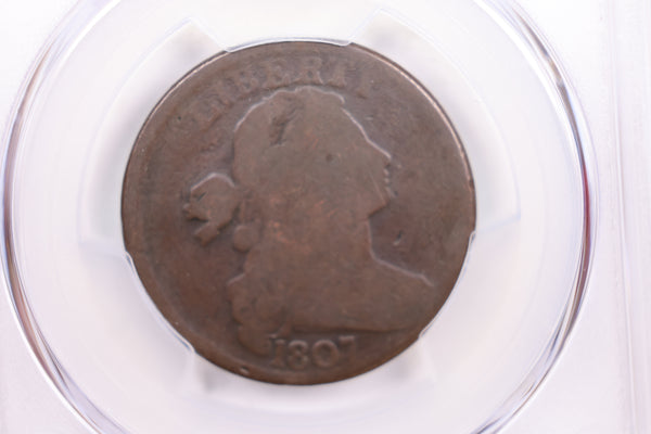 1807 Large Cent, Large Fraction., PCGS AG03., Store Sale #GLCT001